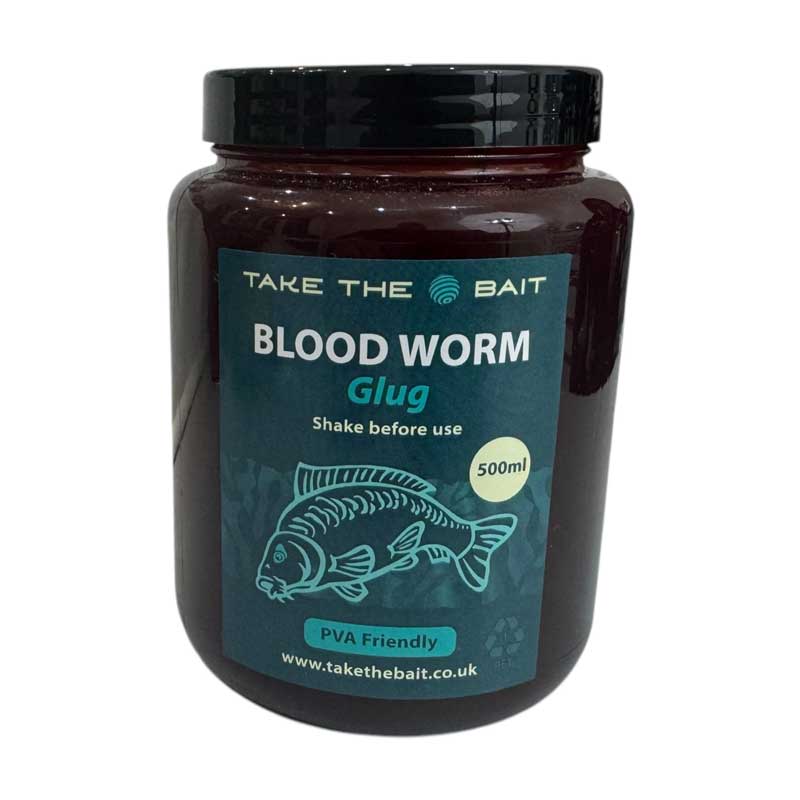 Blood Worm Glug - Our Liquid Bloodworm Extract is a premium, thick, nutrient-rich liquid made with both emulsified and whole bloodworm.