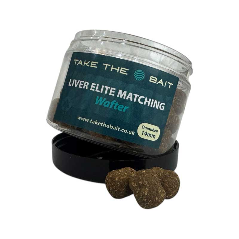 LIver Carp Bait - Take The Bait has crafted a matching cork dust wafter, formulated with the same premium ingredients as our Liver Elite Boilie range.
