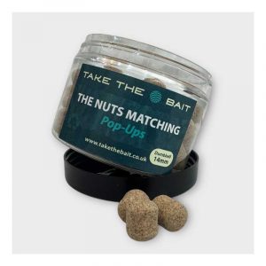 Take The Bait carp food - presents a perfectly matched cork dust pop-up, crafted with the same premium ingredients as our The Nuts Boilie range.